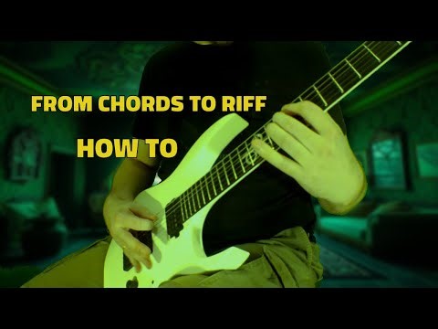 How To Write a Metal Riff: From Chords to Riff