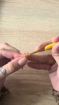 Astuce crochet – La demi-bride de fondation #astucecrochet #crochet #tuto #crochetdebutant #tutorial