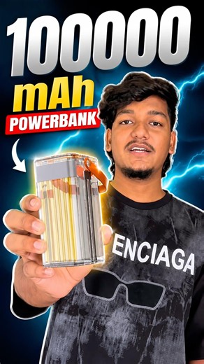 100000 Mah Powebank 😱‼️ | Product Reviews #shorts #productreview