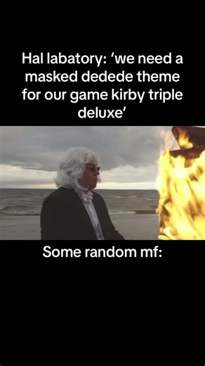 Masked Dedede Theme on Fire 🔥 | Kirby Triple Deluxe Piano Cover