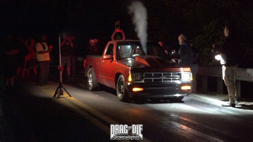 Wild Bunch S10 pouring some nitrous power in on the streets !!! #dragordie #dragordietv #S10 #chevy #truck #streetracing #nitrous #smalltire | Drag or Die