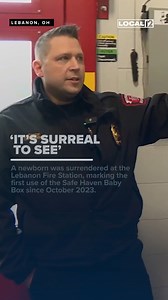 14K views · 190 reactions | A newborn was safely surrendered at the Lebanon Fire Station on Monday afternoon, marking the first use of the Safe Haven Baby Box installed there in October 2023. The baby is healthy and doing fine, according to officials: https://bit.ly/3ZlNoah | LOCAL 12, WKRC-TV | Facebook
