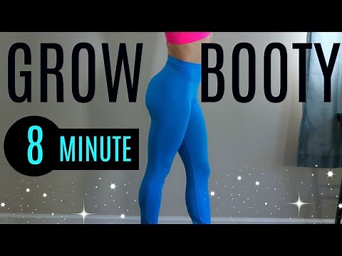 Grow Your BOOTY At Home | 8 MINUTE Workout (FAST!)