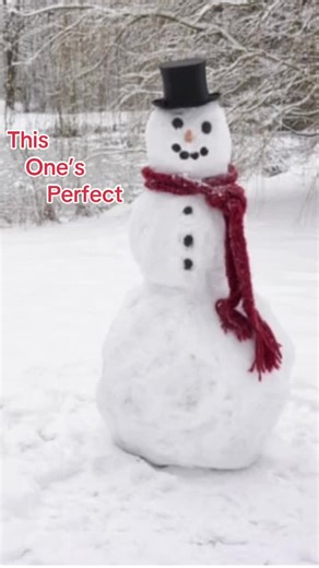 #greenscreen his name is lucky the snowman