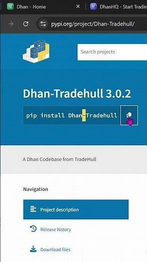 Installation And Update Instructions For Dhan TradeHull V3 | #tradehull #dhanhq