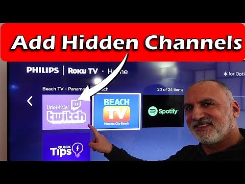 How to add a hidden channel to Roku TV with its code