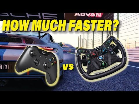Racing Wheel VS Controller: Which one is Faster?