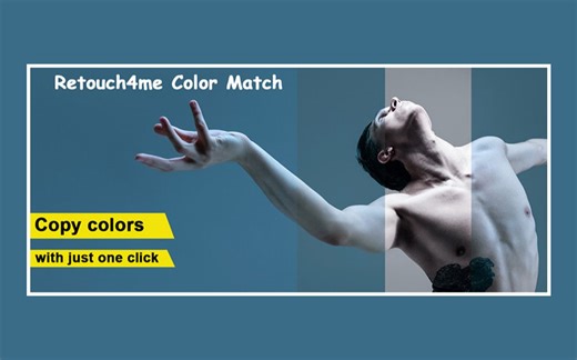拥有Retouch4me Color Match插件的朋友必看