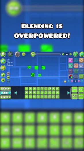 Make INSANE DECO with Blending! #geometrydash #gd