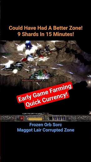 NINE Worldstone Shards! 🤯 We BROKE the Corrupted Zone Timer! (PD2 Maggot Lair 15-Minute RECORD!)