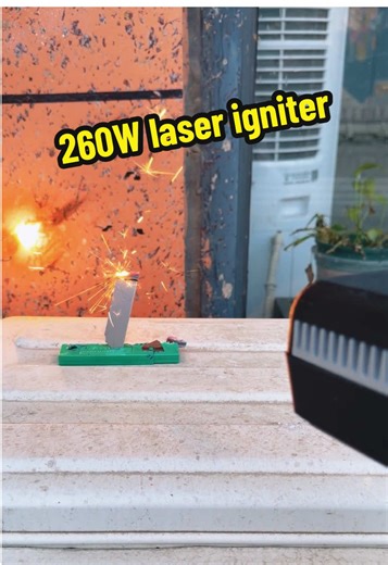 260W laser igniter#TikTok #laser #laserigniter #tool #light