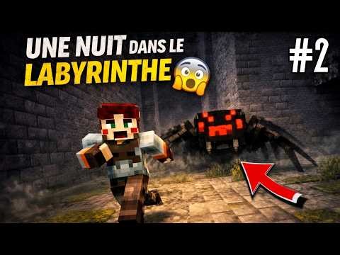 A night trapped in the maze (Minecraft Survival #2)
