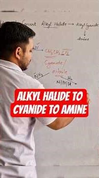Important Board Conversion Alkyl halide to Amine #chemistry #boardexam2026 #shorts #education