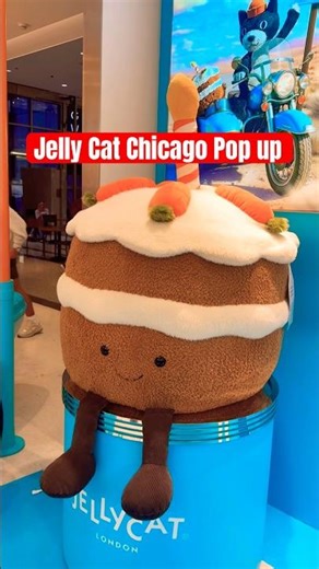 The first Jelly Cat store in Chicago! Birthday and Halloween #jellycat #chicago #halloween