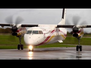 Bombardier Dash-8 Q400 MR | Sécurité Civile Fireguard | Landing at Nancy Essey Airport