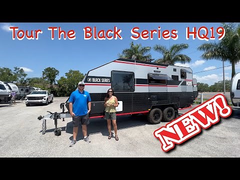 Tour The Black Series HQ19 Off-Road Adventure Travel Trailer