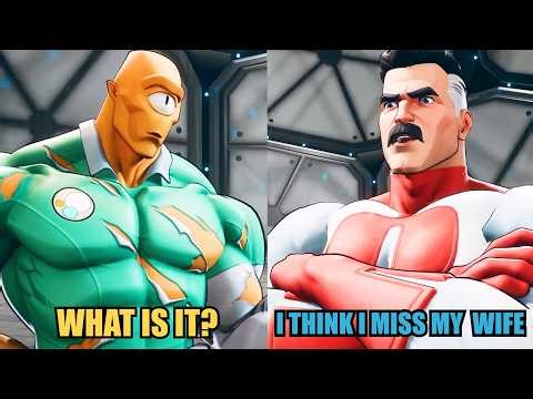 INVINCIBLE VS - All Allen The Alien Interaction Dialogues