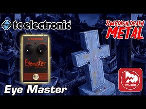 Гитарная педаль TC ELECTRONIC Eye Master Metal Distortion (агрессивный дисторшн)