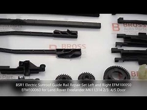 BSR1 Sunroof Guide Rail Repair Set EFM100050 EFM100060 for Land Rover Freelander MK1 L314