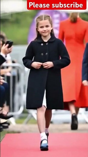 Princess Charlotte shines as she showcases her modeling skills with charm and elegance!
