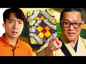 Uncle Roger Review Iron Chef Morimoto Make Sushi