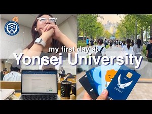 Studying in Korea | First day of Exchange at Yonsei University 🏫🦅🤓