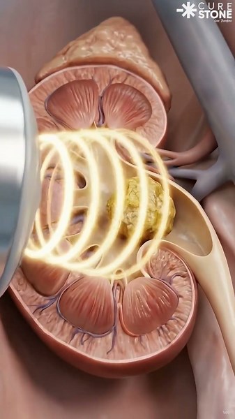 What is ESWL | How sound waves breaks stones #urology