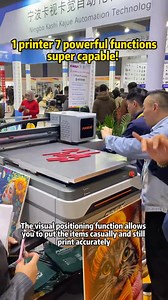 56K views · 447 reactions | This UV printer has 7 powerful functions,...