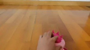 Watch pink horse doll toy and carriage on Amazon Live