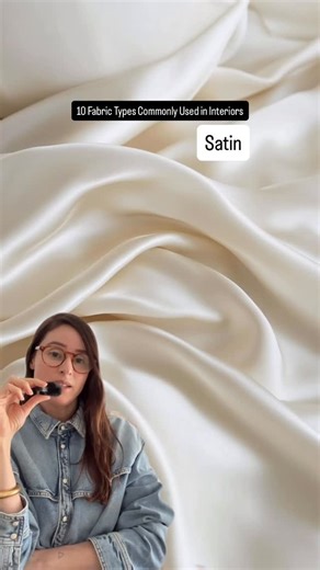 Fabiana Dias Dias on Instagram: "Most natural textiles start with four core fibers: wool, cotton, linen and silk. From there, the variety comes from how they’re constructed. The weave or structure creates different expressions: • Jacquard is a woven pattern • Satin refers to a specific weave (often silk-based) • Bouclé describes a textured yarn construction • Burlap is a coarse, open weave (often linen, jute or hemp-based) So when we talk about “fabric types,” we’re often talking about both the 