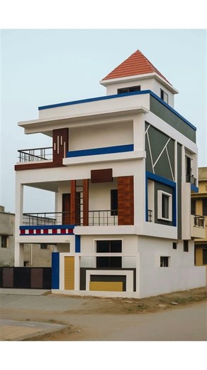 PART 2 | Amazing Modern 3D House Elevation Design | Architecture Visualization | CADD School