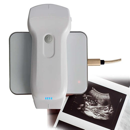 3 in 1 Linear/Convex/Phased Array Double Probes USB WIFI Portable PICC Wireless Ultrasound Probe