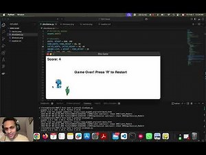 Dino game in python with ChatGPT