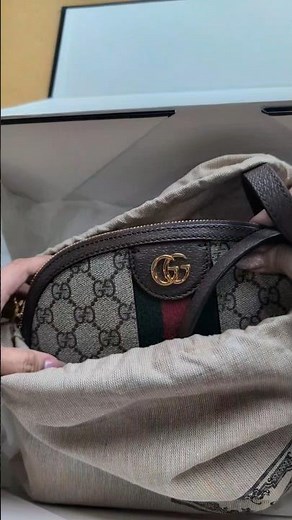 Gucci Ophidia Dome Crossbody Bag FULL SET