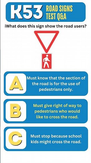 K53 Learner’s Test South Africa |2024 Quiz 10