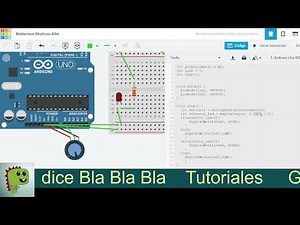 selector de led por potenciometro arduino