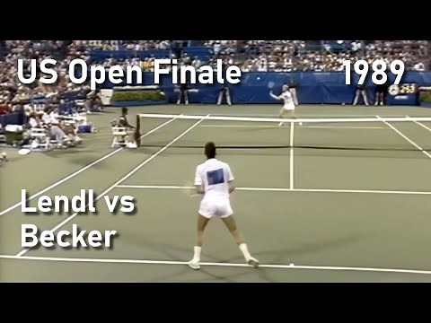 US Open Finale 1989 Ivan Lendl - Boris Becker