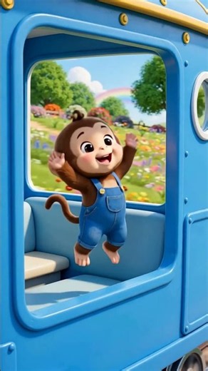 The Happy Little Train 🚂 Learn Colors — Choo Choo!