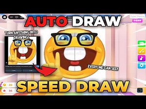 [🎨 BEST] Speed Draw Script — Auto Draw Anything, Everyone Can See