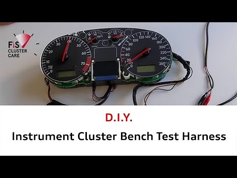 VW Audi Instrument Cluster Bench Harness make your own (Audi TT, A3 S3, Audi A4, VW Golf, Bora MK4)