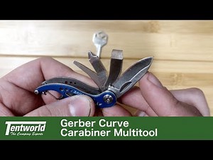 Gerber Curve Carabiner Multitool Close Look & Review | So Small But HANDY!