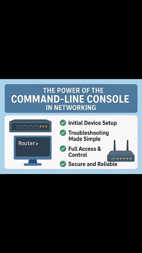 The Power of the Command-Line Console in Networking. Check the comments for more details👇👇👇 | Gate Corp.