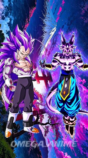 Vegeta[UE3] Vs Beerus[Ultra destroyer] #powerlevel #anime #comparision #vegeta #beerus #dbs