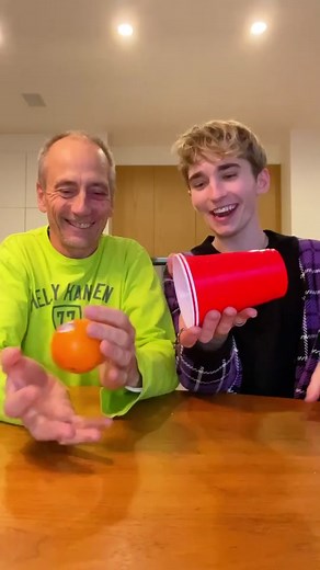 MAGIC ORANGE!! should i do more tricks with dad?