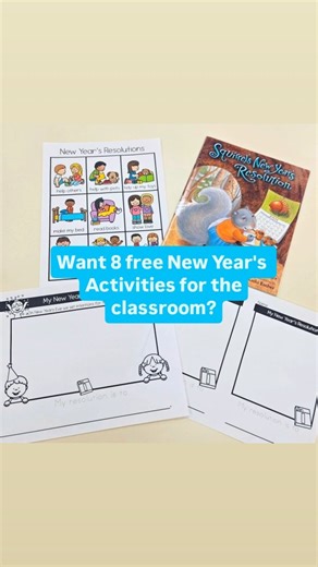 Lia | Kindergarten Teacher on Instagram: "My New Year's freebie is back, this time with ANOTHER added activity! You can grab it in my tpt shop in the *Freebies* section under "New Year's Freebie 2026" and I'll add the link in stories too! I know we don't want to think about going back, but isn't it nice knowing most of your planning is already taken care of? Download, print, and then sit back and relax again! Happy new year friends! #tpt #teachergram #kindergarten #earlylearning #tptfreebie"