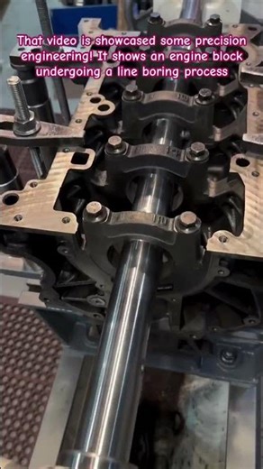 The Art of Precision: Line Boring an Engine Block
