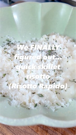 90K views · 701 reactions | Skillet risotto! Sounds gimmicky, but...