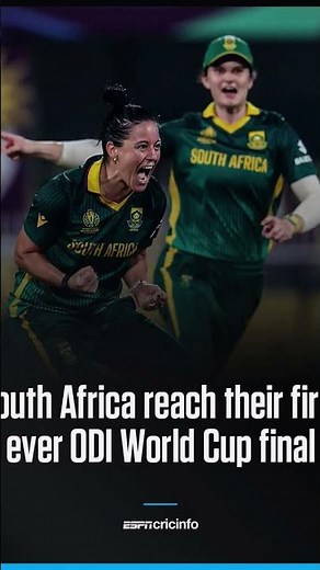 SOUTH AFRICA WOMAN TEAM IN TO THE FINAL FOR ICC CWC 2025..,#foryou #1mviewers #cricket #8millionvews