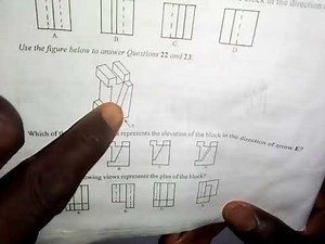 Answers to WAEC Technical Drawing Objective Questions 3