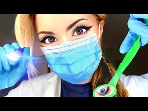 ASMR Dentist Cleans Your Teeth 🦷 Medical Exam , Dental Scraping , Teeth Cleaning & ASMR Dental RP